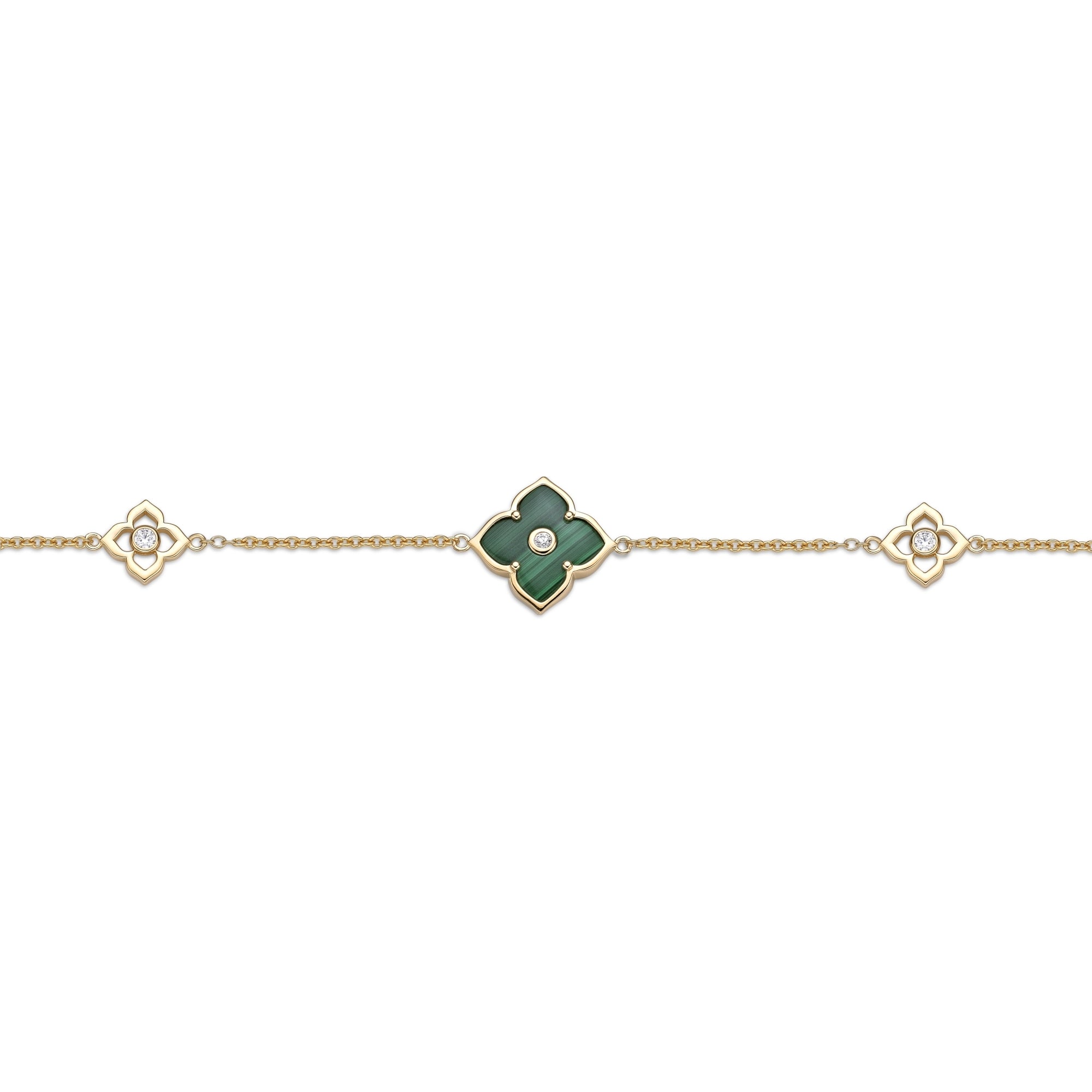 Flora Classic Triple Flower Station Bracelet