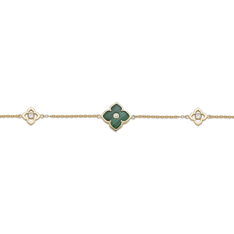 Flora Classic Triple Flower Station Bracelet