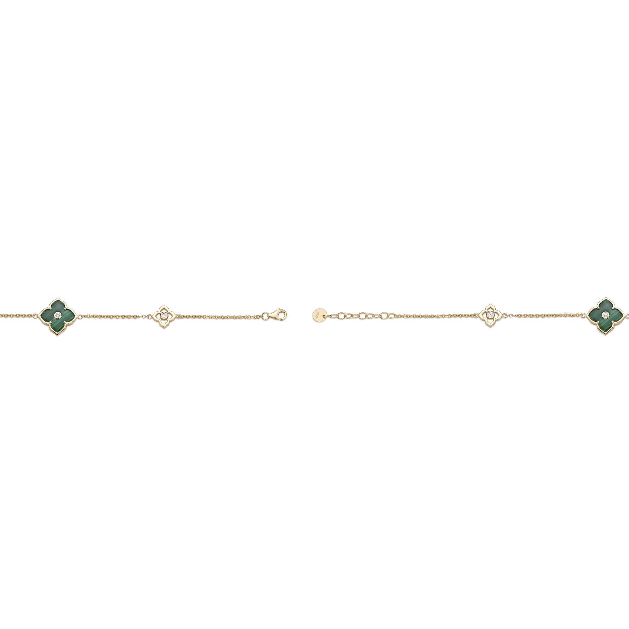 Flora Classic Triple Flower Station Bracelet