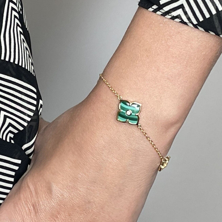 Flora Classic Triple Flower Station Bracelet
