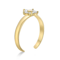 Flower Toe Ring