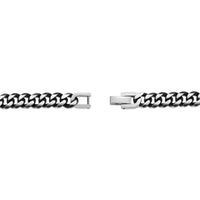 Skull Bracelet in Black Finish Stainless Steel