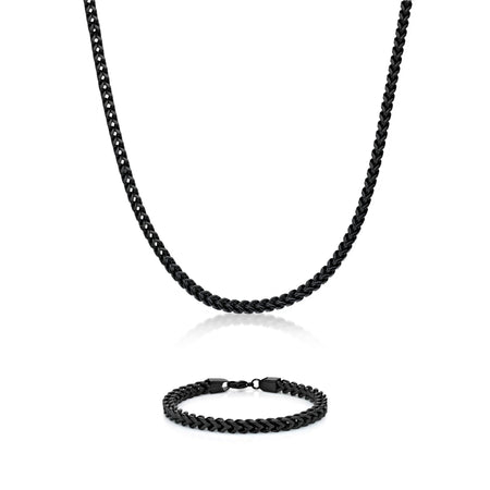 Thick Gift Set in Black Ion Plated Stainless Steel