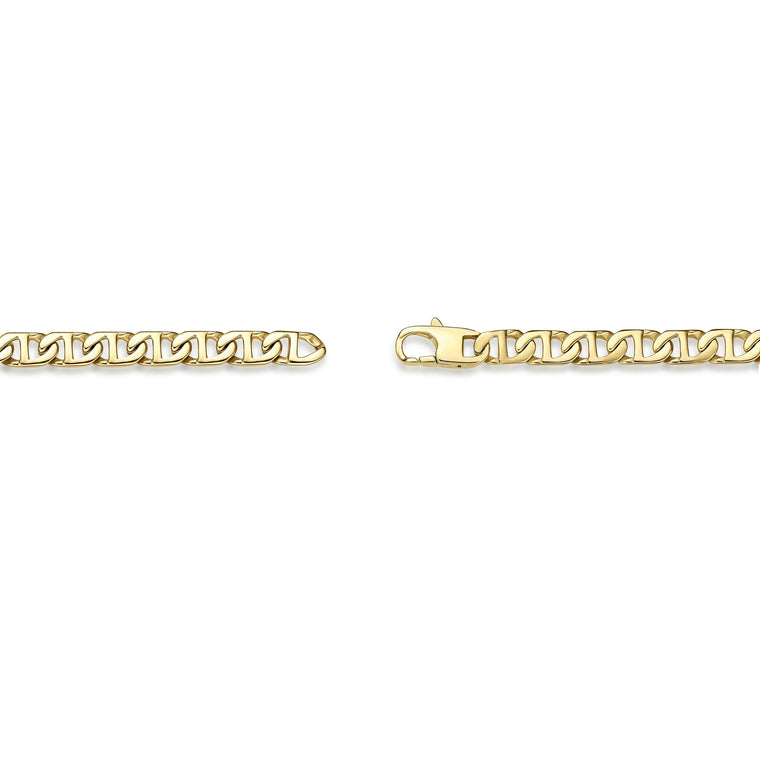 Men's 10MM Mariner Chain Gift Set in Stainless Steel, 22" + 9"