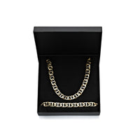 Men's 10MM Mariner Chain Gift Set in Stainless Steel, 22" + 9"