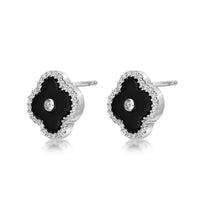 Flora Halo Flower Stud Earrings