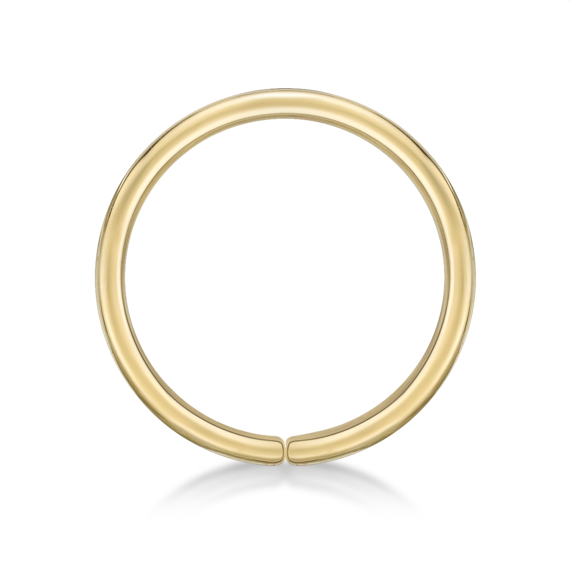 14K Nose Hoop - 20G