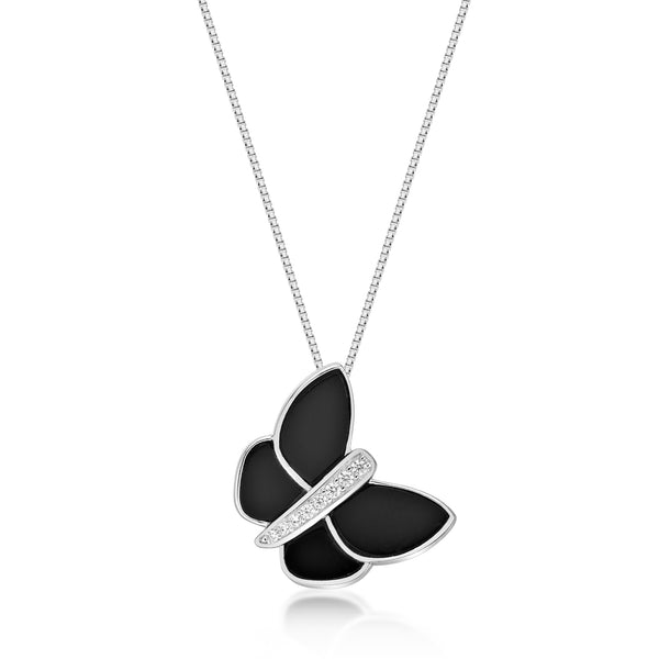 Fauna Butterfly Pendant Necklace