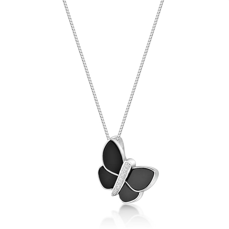 Fauna Butterfly Pendant Necklace