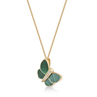 Fauna Butterfly Pendant Necklace