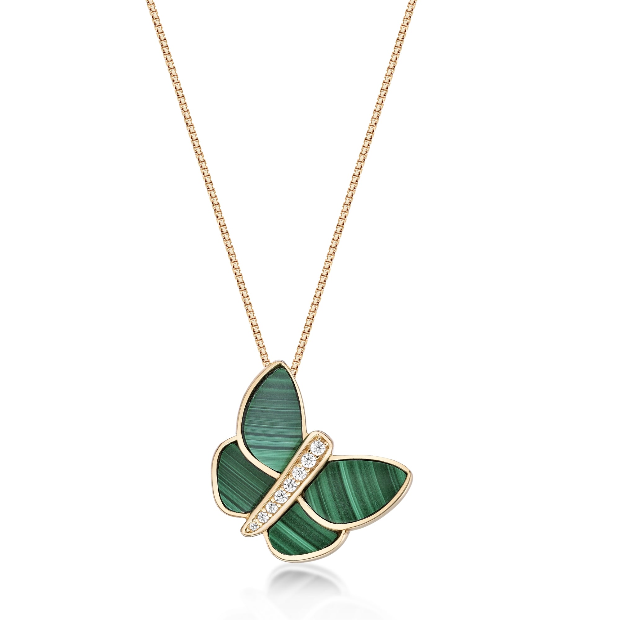 Fauna Butterfly Pendant Necklace
