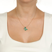 Fauna Butterfly Pendant Necklace