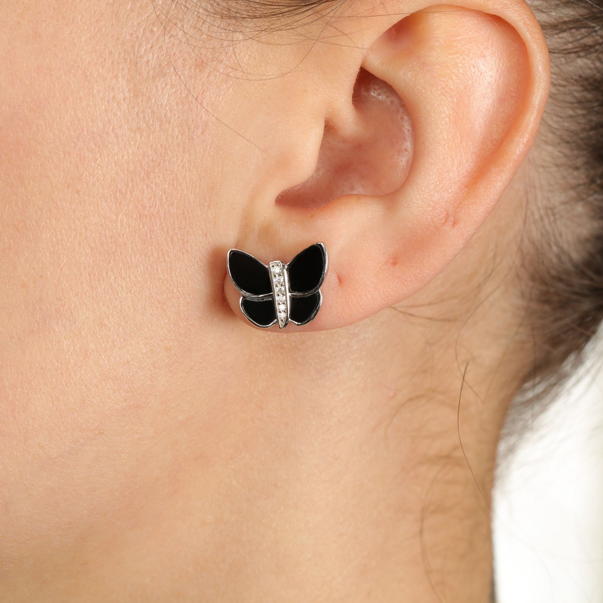 Fauna Butterfly Stud Earrings