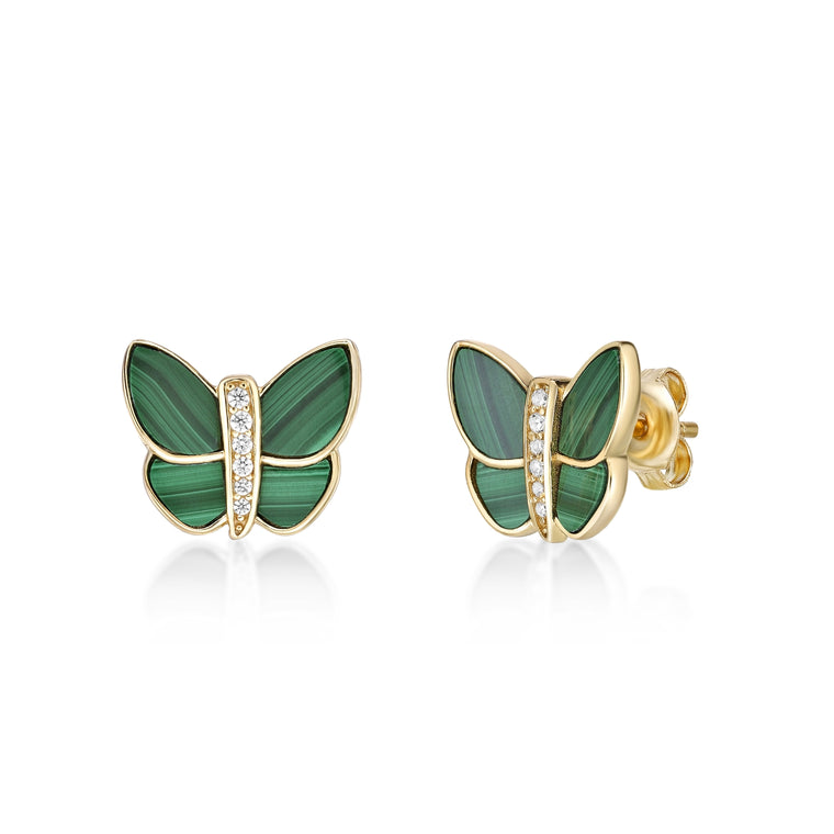 Fauna Butterfly Stud Earrings