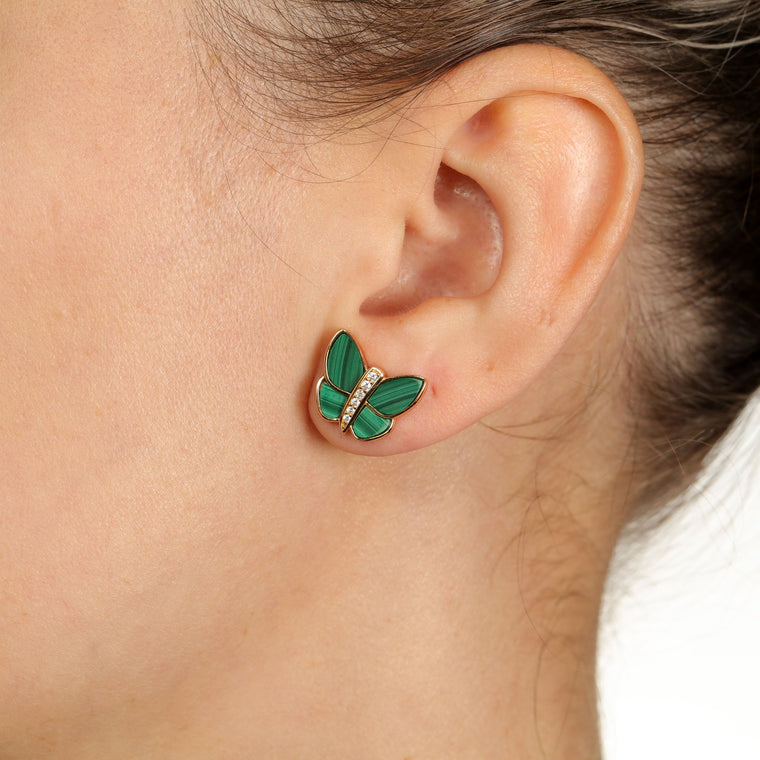 Fauna Butterfly Stud Earrings