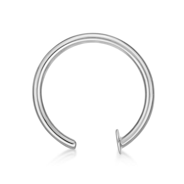 14K Open Hoop Nose Ring - 20G