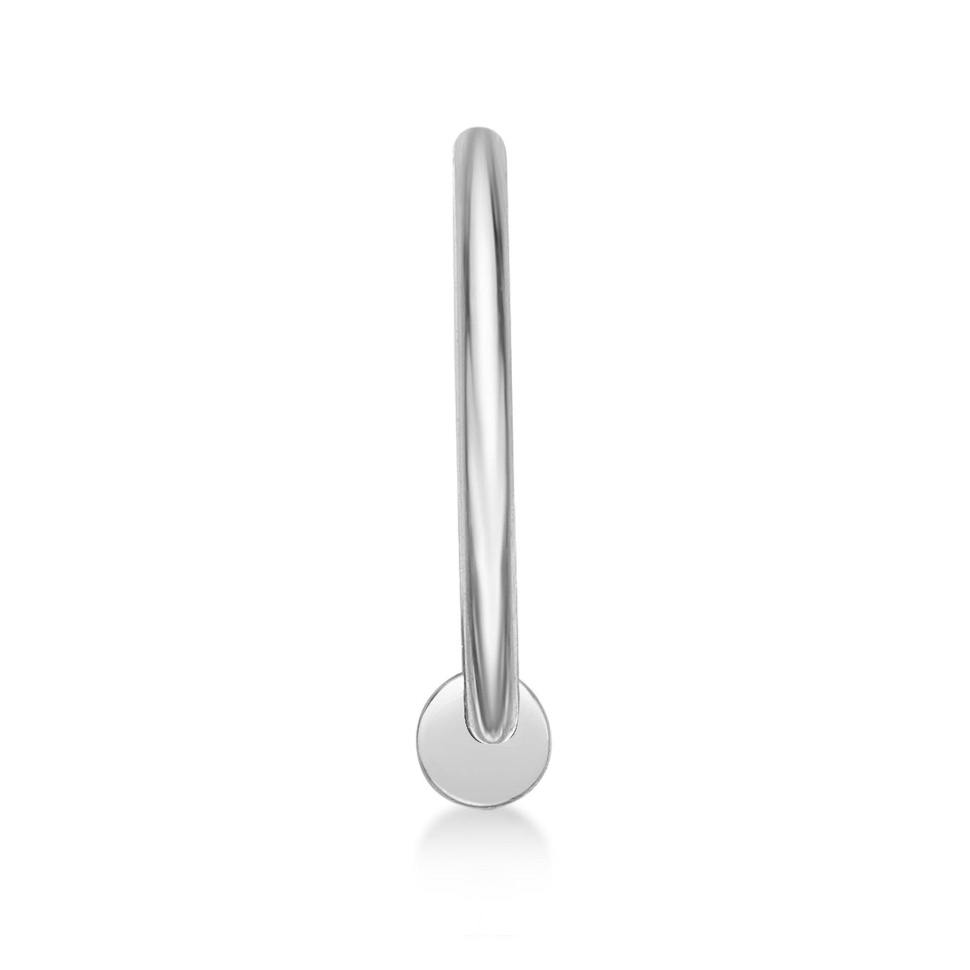 14K Open Hoop Nose Ring - 20G