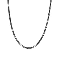 Thin Chain in Black Ion Plated Stainless Steel