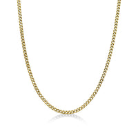 Thin Chain in Gold Ion Plated Stainless Steel