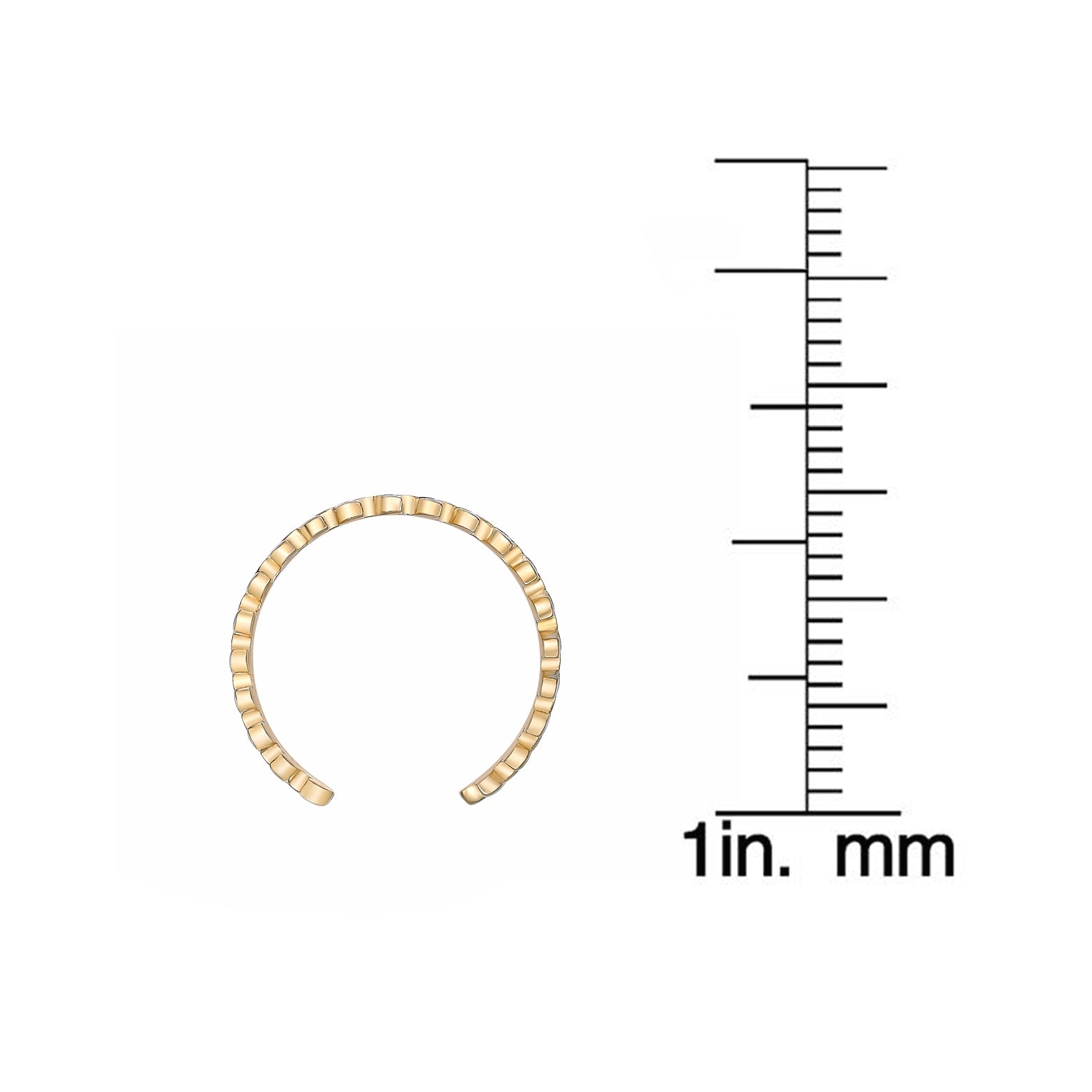 Vine Adjustable Toe Ring