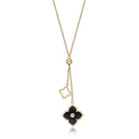 Flora Classic Double Flower Pendant