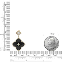 Flora Classic Double Flower Pendant Necklace