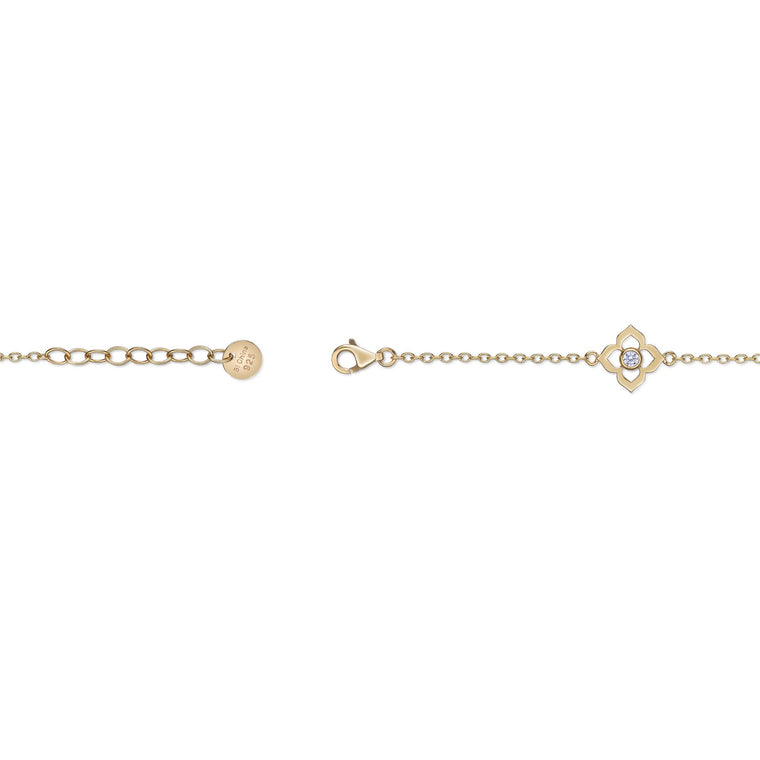 Flora Classic Triple Flower Station Bracelet