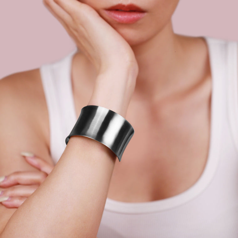 Stainless Steel Cuff Bracelet