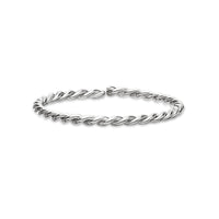 14K Gold Twist Nose Hoop - 20G