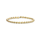 14K Gold Twist Nose Hoop - 20G