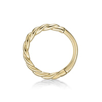 14K Gold Twist Multi-Purpose Clicker - 20G