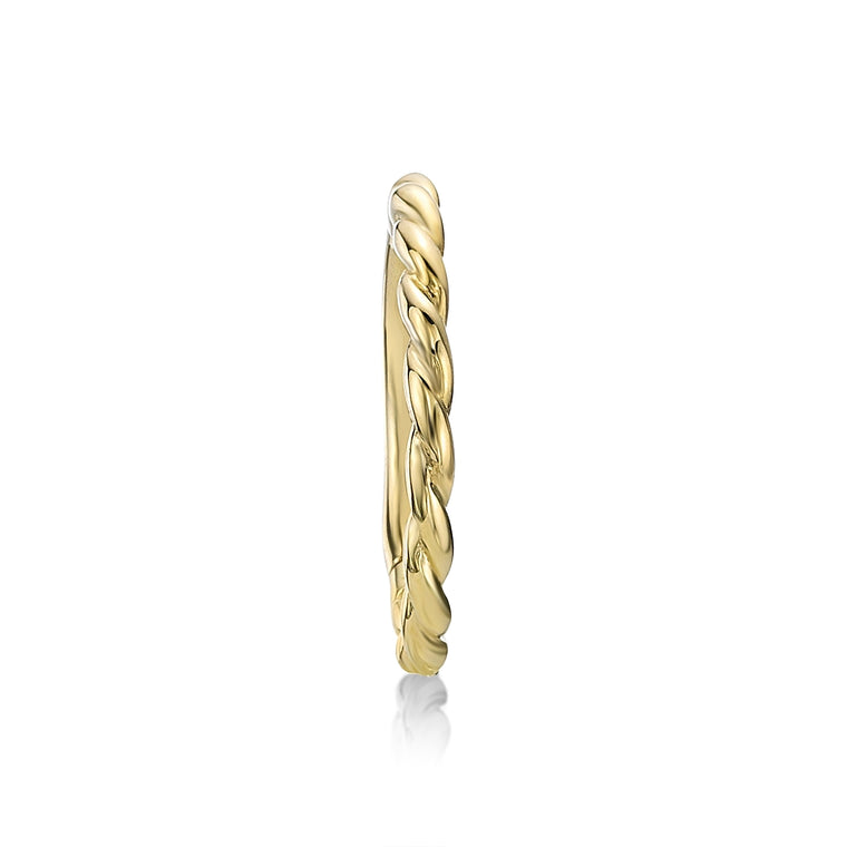 14K Gold Twist Multi-Purpose Clicker - 20G