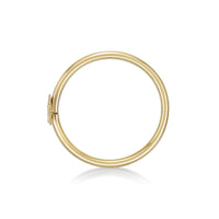14K Star Hoop Nose Ring - 20G