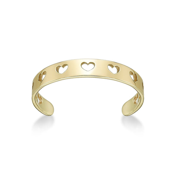 Heart Adjustable Toe Ring