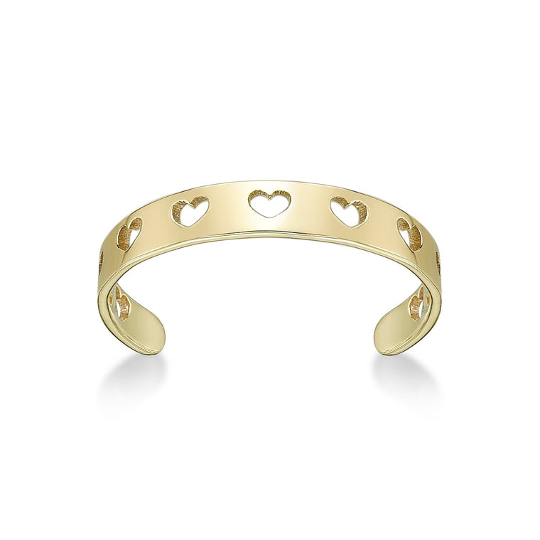 Heart Adjustable Toe Ring