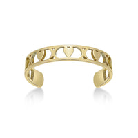 Moon Adjustable Toe Ring