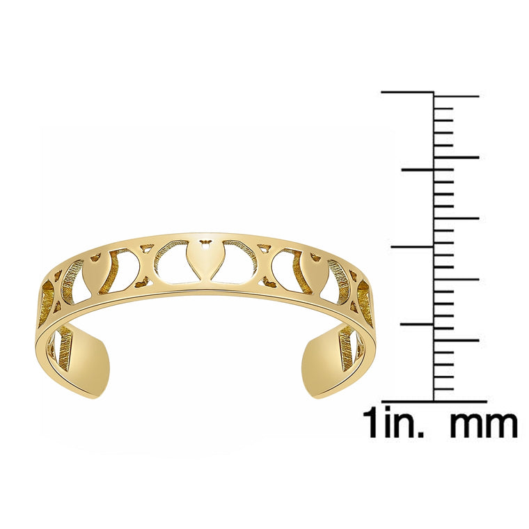 Moon Adjustable Toe Ring