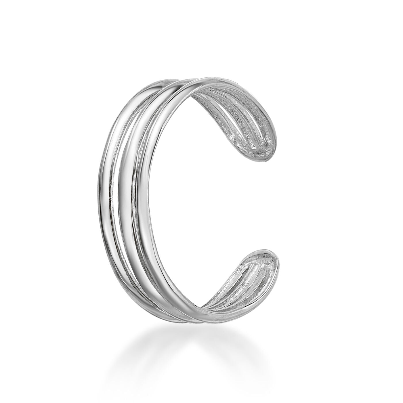 Triple Band Toe Ring