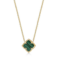 Flora Petite Clover Pendant Necklace