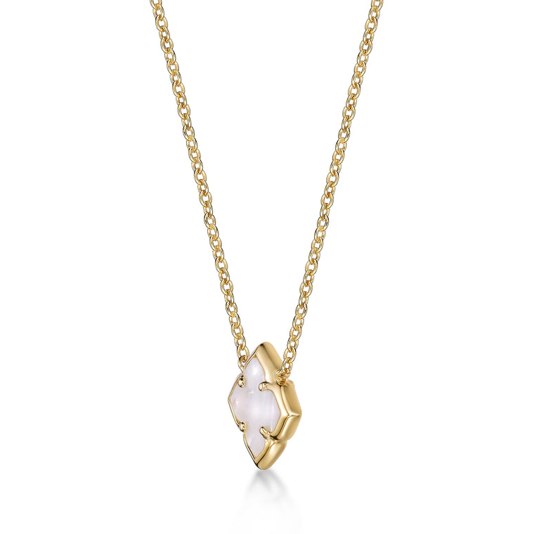 Flora Petite Clover Pendant Necklace