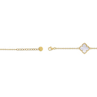 Flora Petite Three-Station Flower Bracelet