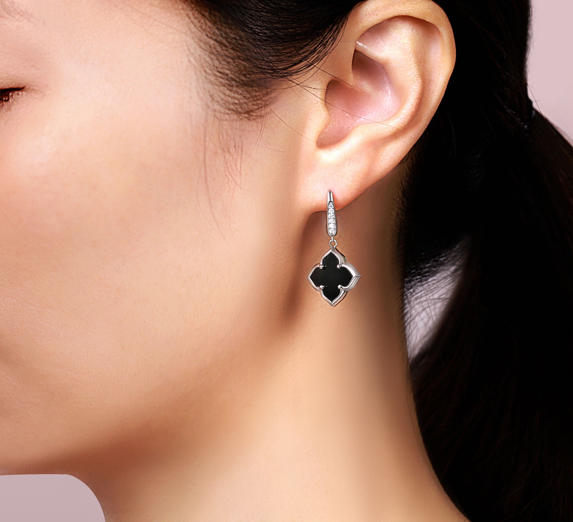 Flora Classic Flower Drop Earrings