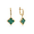 Flora Classic Flower Drop Earrings