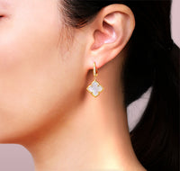 Flora Classic Flower Drop Earrings