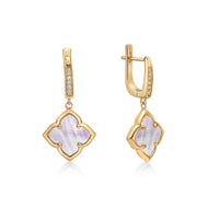 Flora Classic Flower Drop Earrings