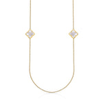 Flora Classic Long Station Necklace
