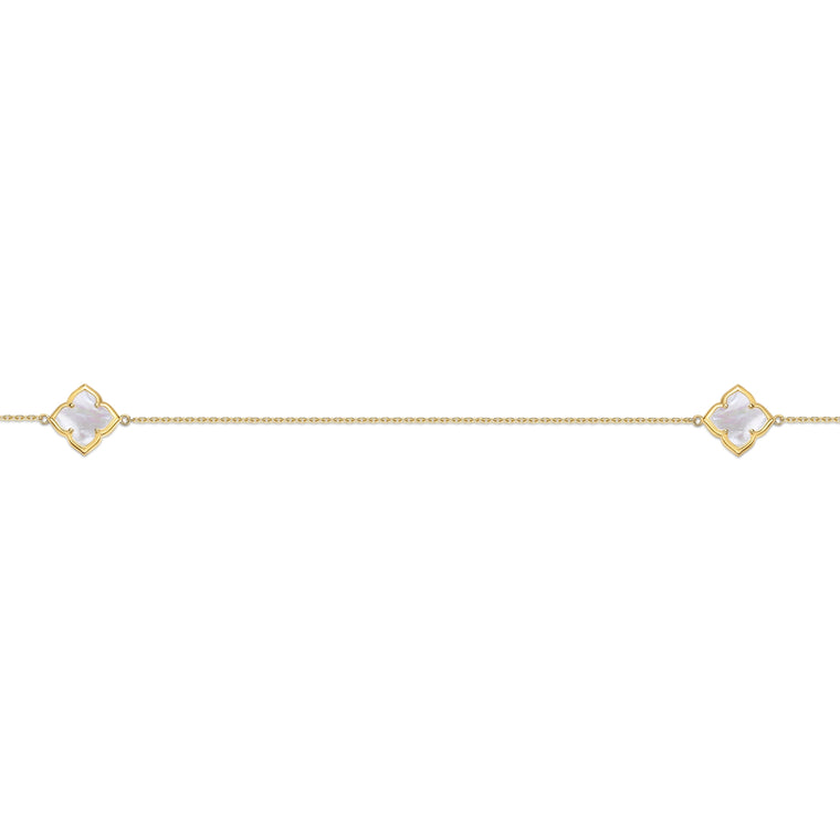 Flora Classic Long Station Necklace