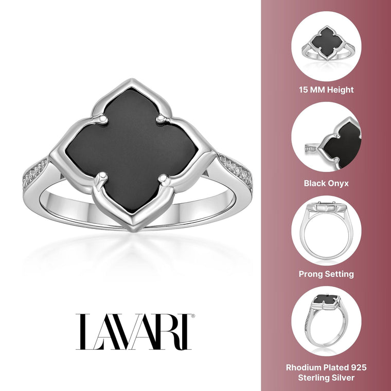 Flora Petite Clover Ring