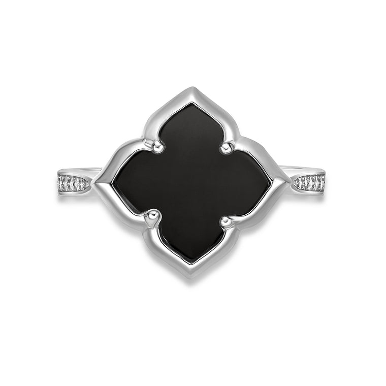Flora Petite Clover Ring