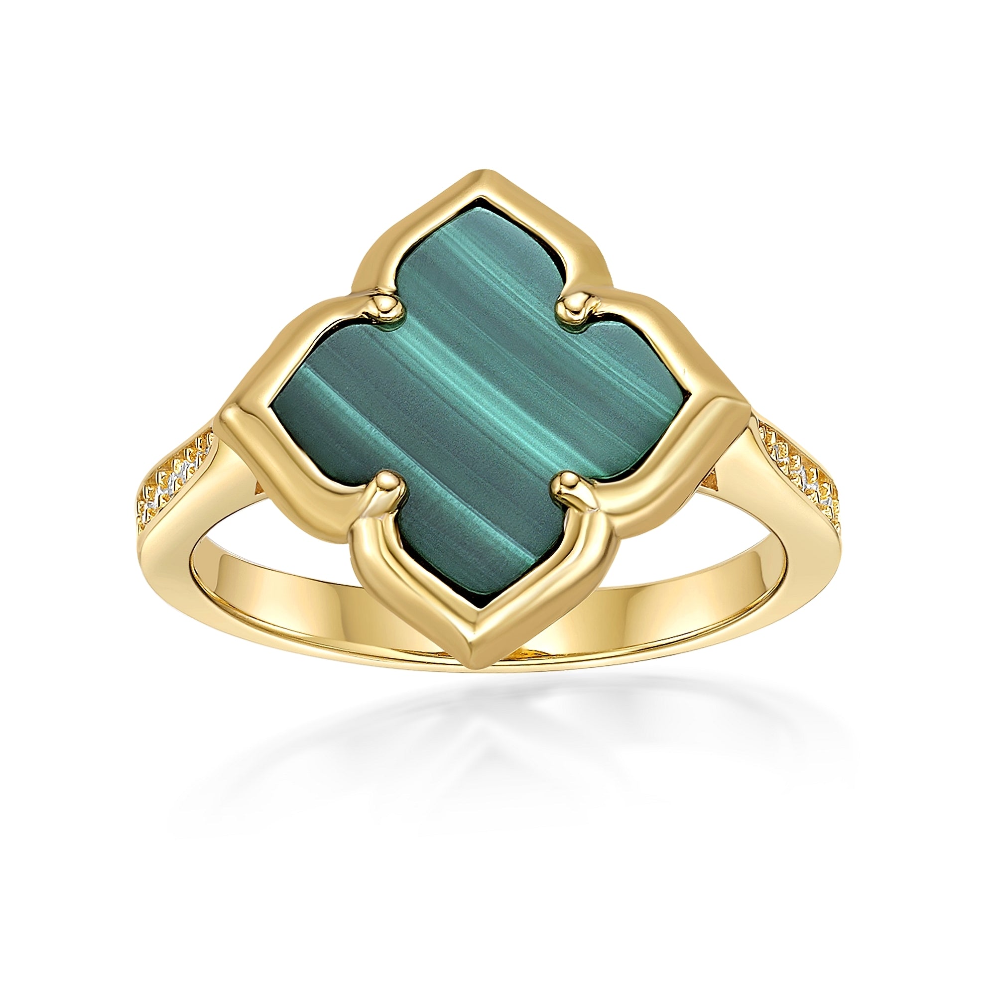 Flora Petite Clover Ring